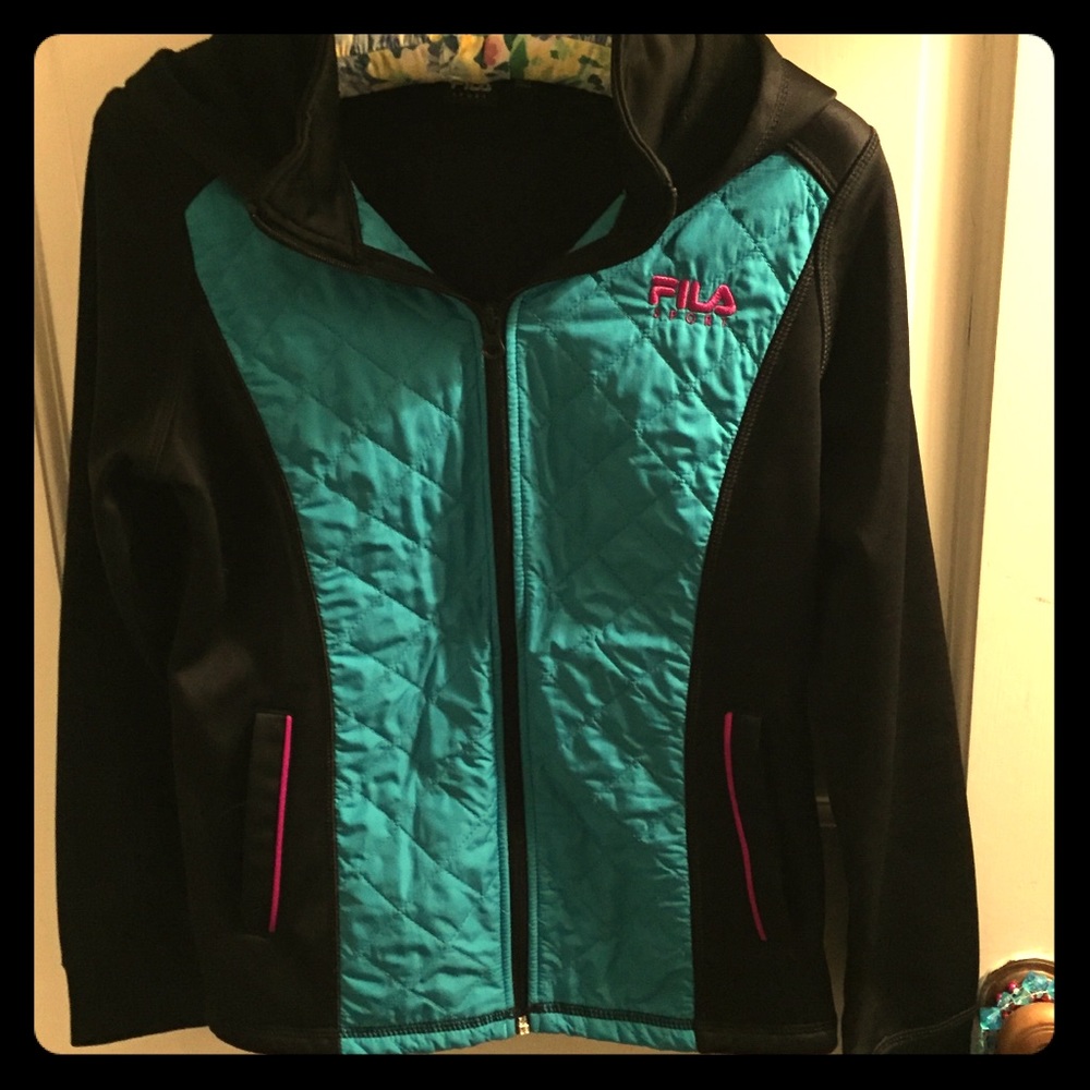 Fila girl’s hooded jacket, size L (14)